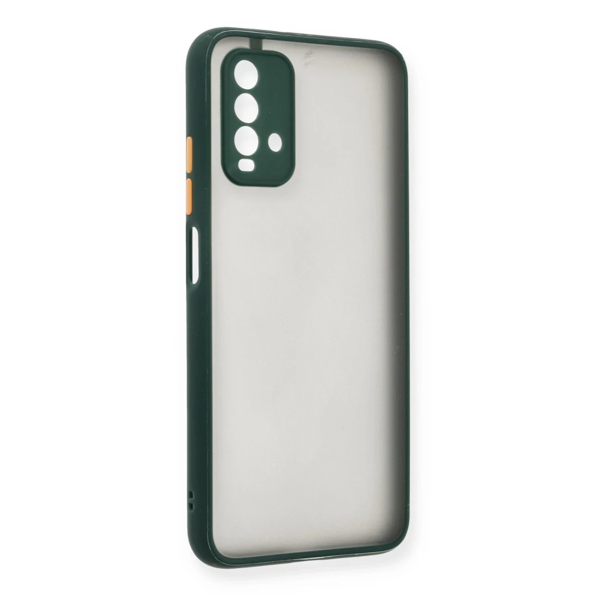 Xiaomi Redmi 9T Kılıf Montreal Silikon Kapak - Yeşil