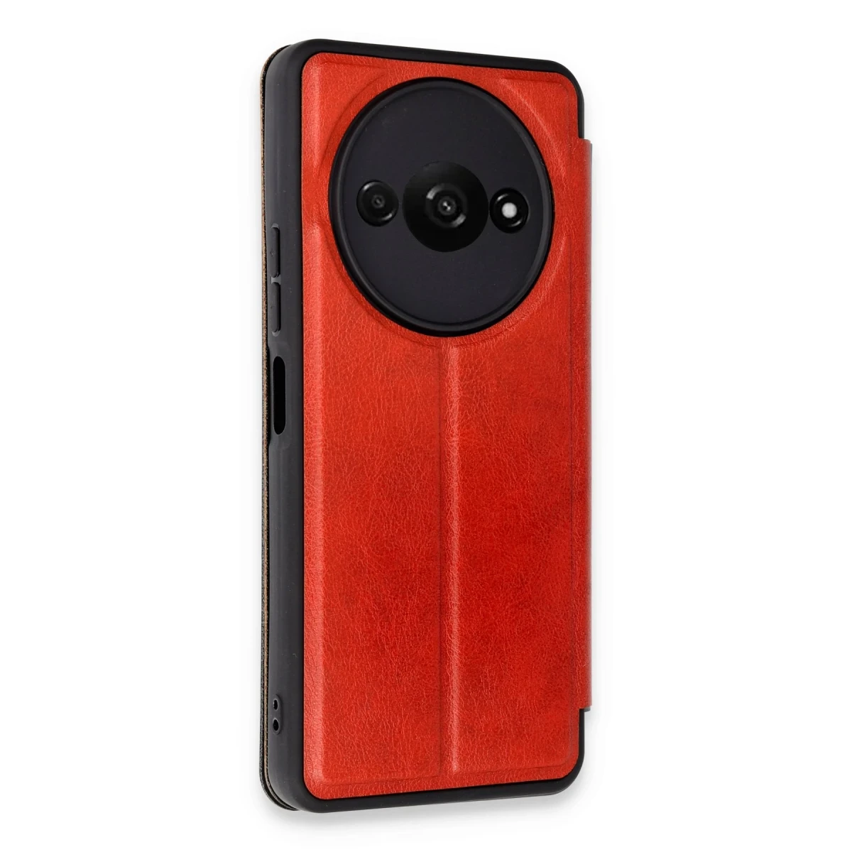 Xiaomi Redmi A3 4G Kılıf Flip Cover - Kırmızı
