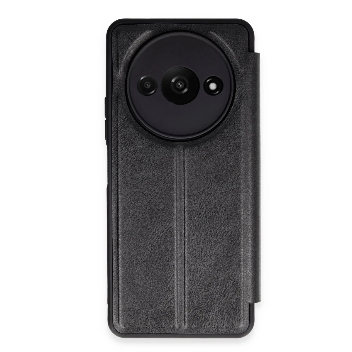 Xiaomi Redmi A3 4G Kılıf Flip Cover - Siyah