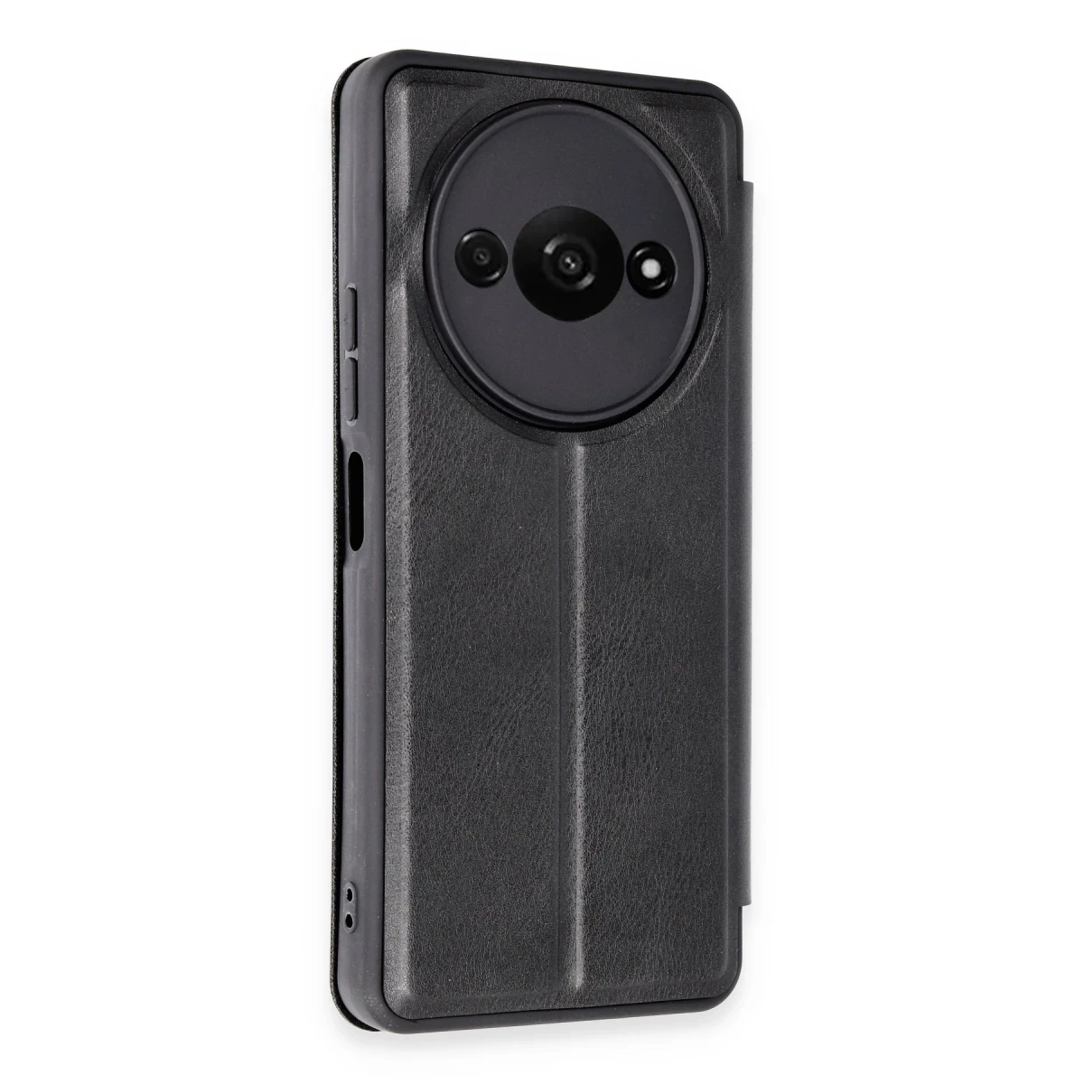 Xiaomi Redmi A3 4G Kılıf Flip Cover - Siyah