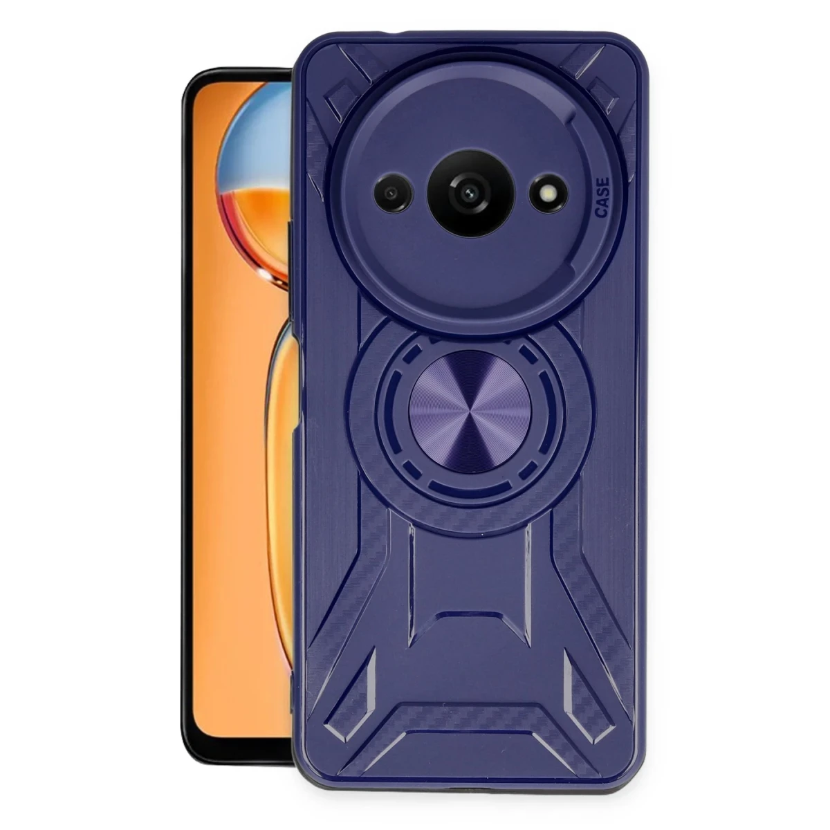 Xiaomi Redmi A3 4G Kılıf Lincoln Silikon - Lacivert