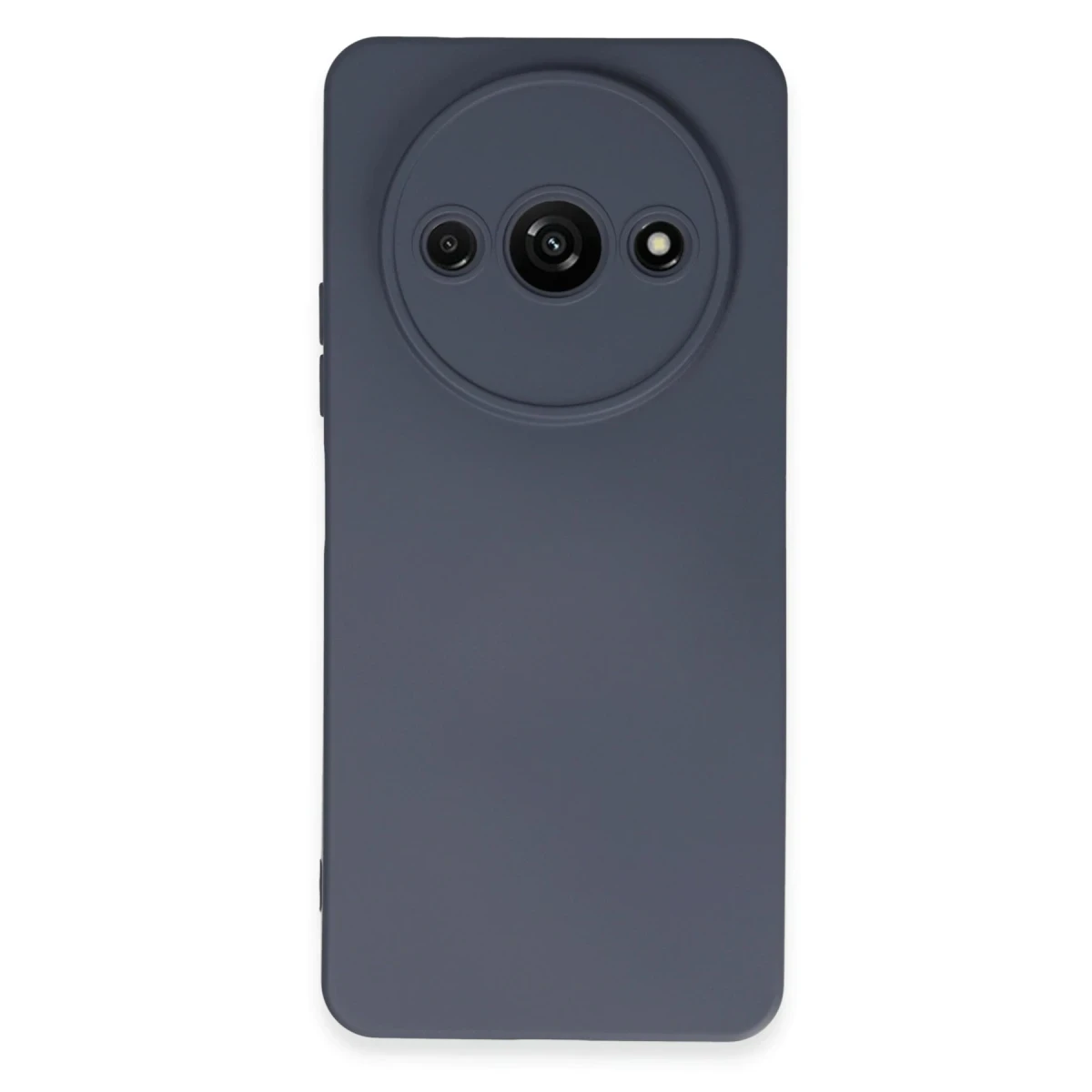 Xiaomi Redmi A3 4G Kılıf Nano içi Kadife Silikon - Gri