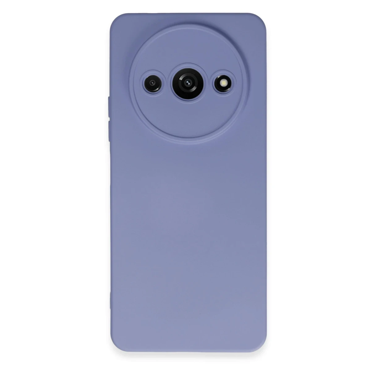 Xiaomi Redmi A3 4G Kılıf Nano içi Kadife Silikon - Lila