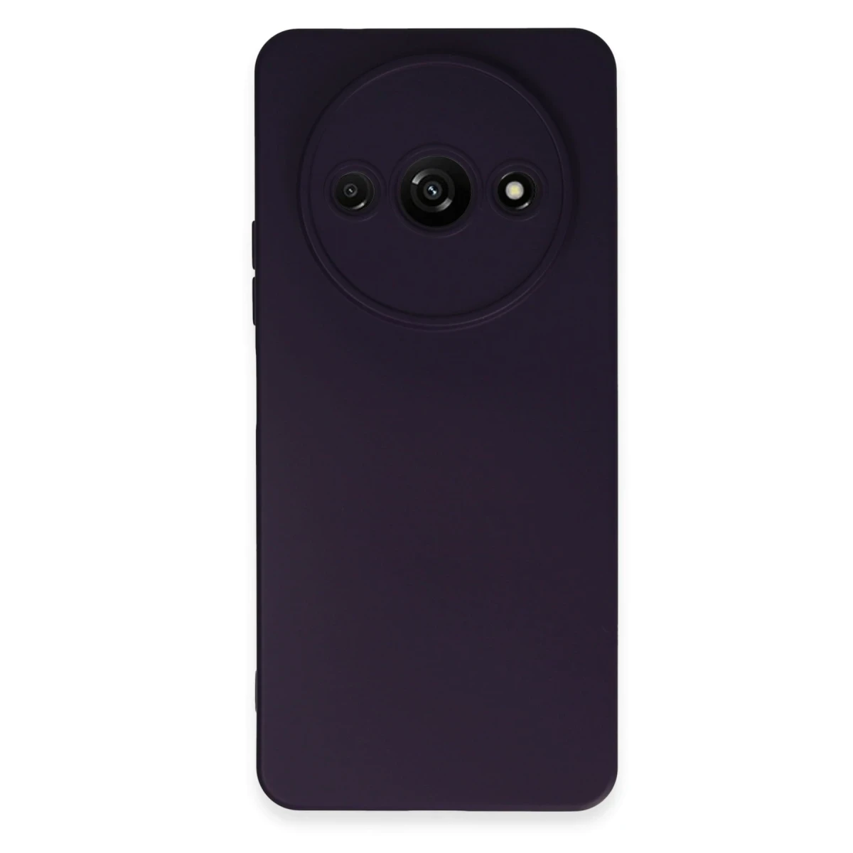 Xiaomi Redmi A3 4G Kılıf Nano içi Kadife Silikon - Mor