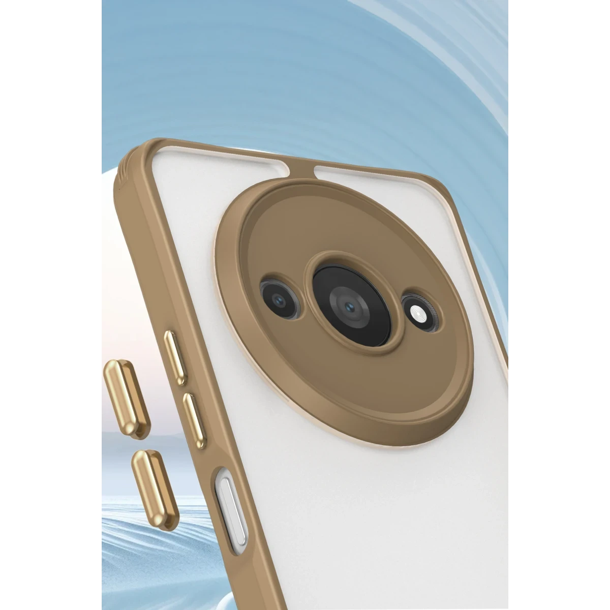 Xiaomi Redmi A3 4G Kılıf Penta Silikon Kılıf - Şeffaf