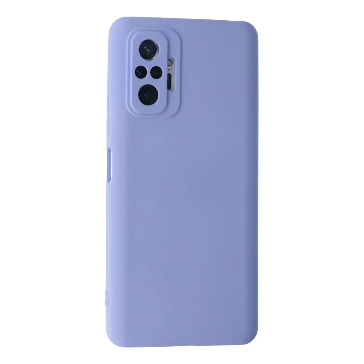 Xiaomi Redmi Note 10 Pro Kılıf Nano içi Kadife Silikon - Lila