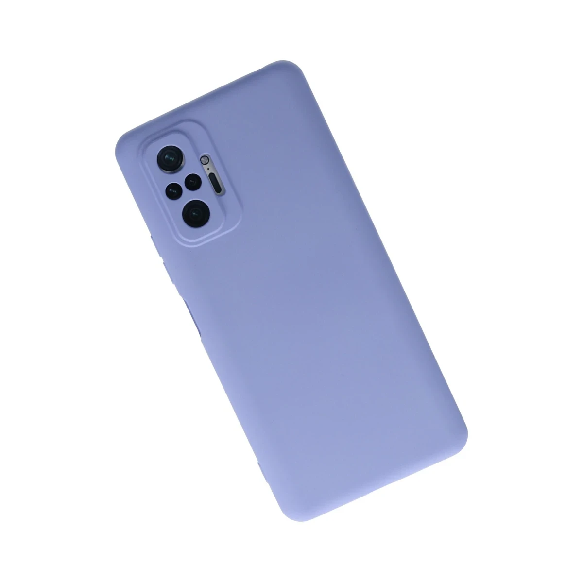 Xiaomi Redmi Note 10 Pro Kılıf Nano içi Kadife Silikon - Lila