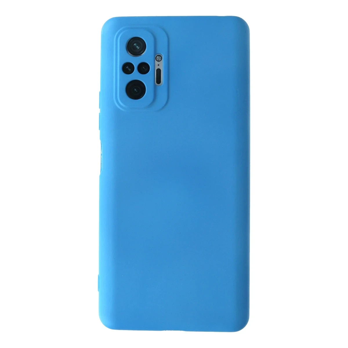 Xiaomi Redmi Note 10 Pro Kılıf Nano içi Kadife Silikon - Mavi