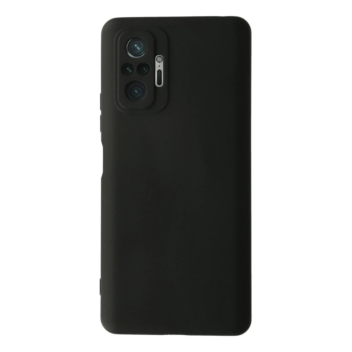 Xiaomi Redmi Note 10 Pro Kılıf Nano içi Kadife Silikon - Siyah