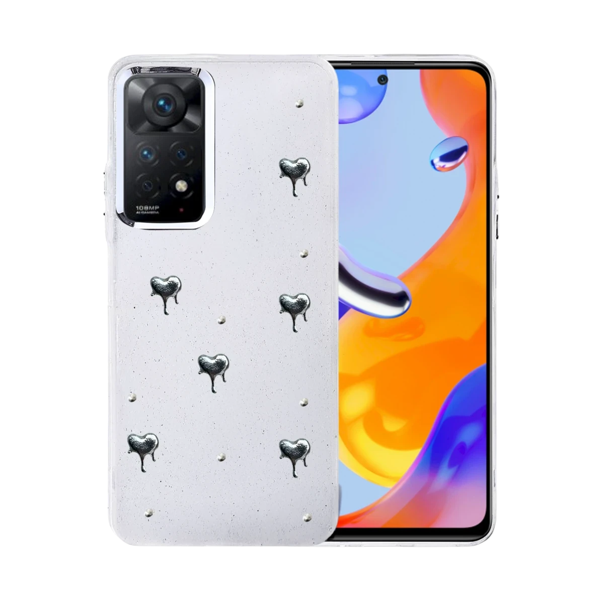 Xiaomi Redmi Note 11 Pro Fiyonk Desenli Kapak - Desen 1