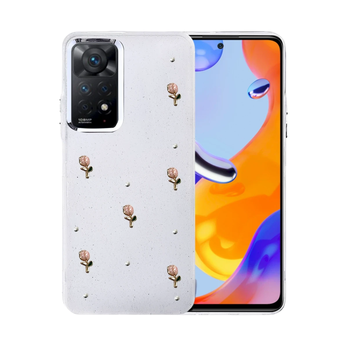 Xiaomi Redmi Note 11 Pro Fiyonk Desenli Kapak - Desen 6