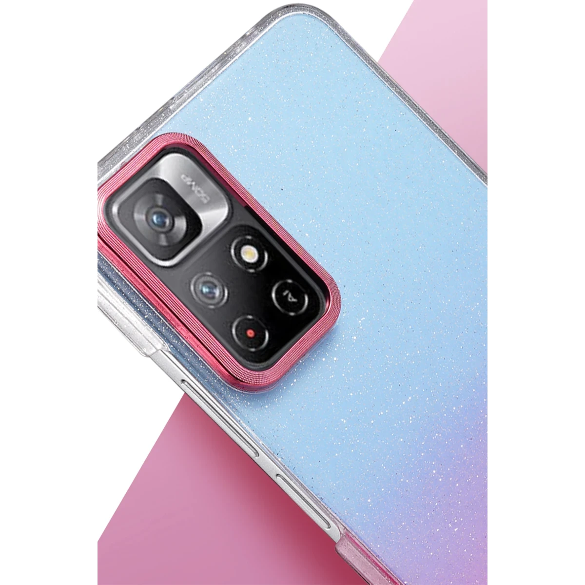 Xiaomi Redmi Note 11 Pro Glossy Kapak - Pembe