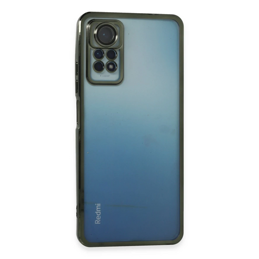 Xiaomi Redmi Note 11 Pro Kılıf Razer Lensli Silikon - Yeşil