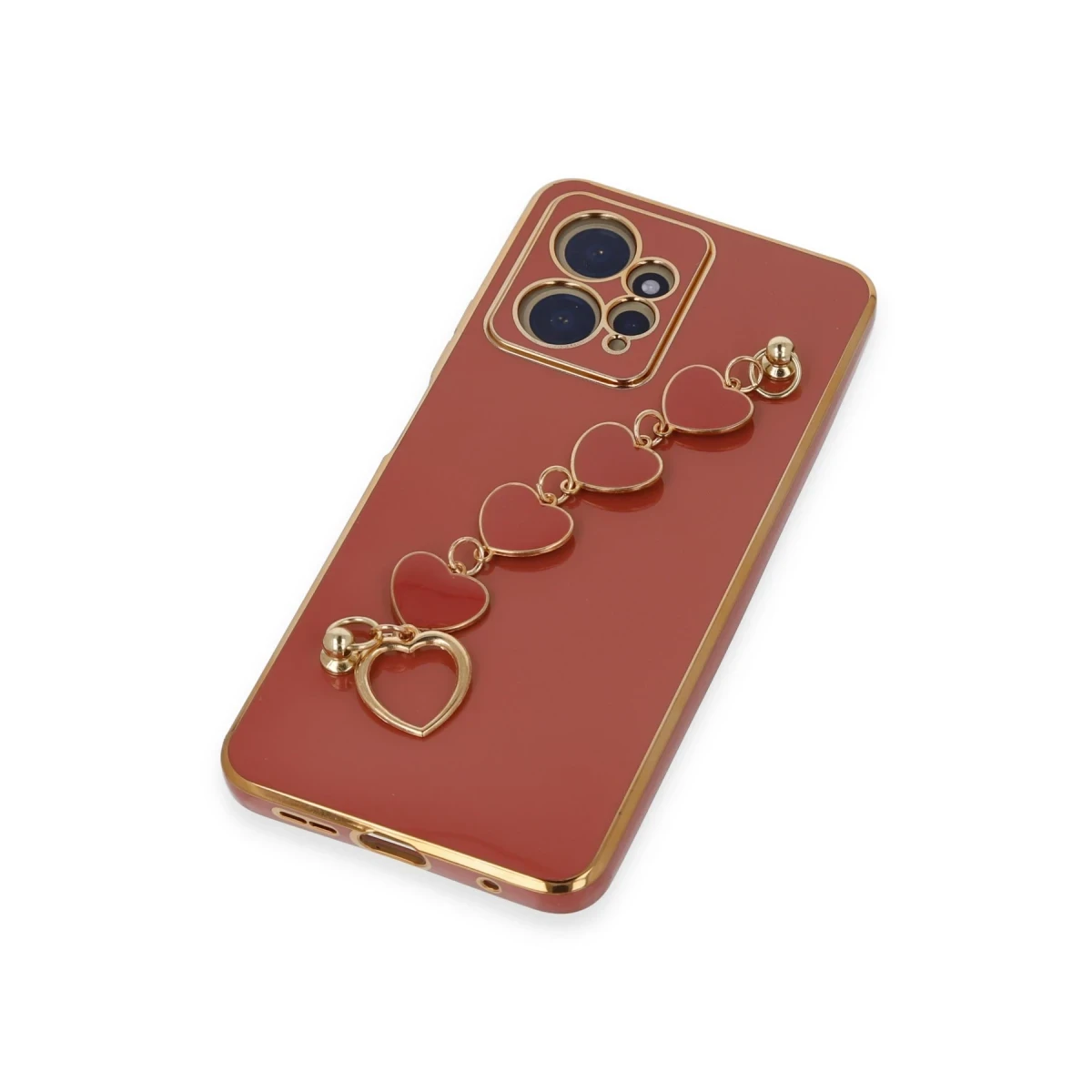 Xiaomi Redmi Note 12 4G Kılıf Esila Silikon - Kırmızı