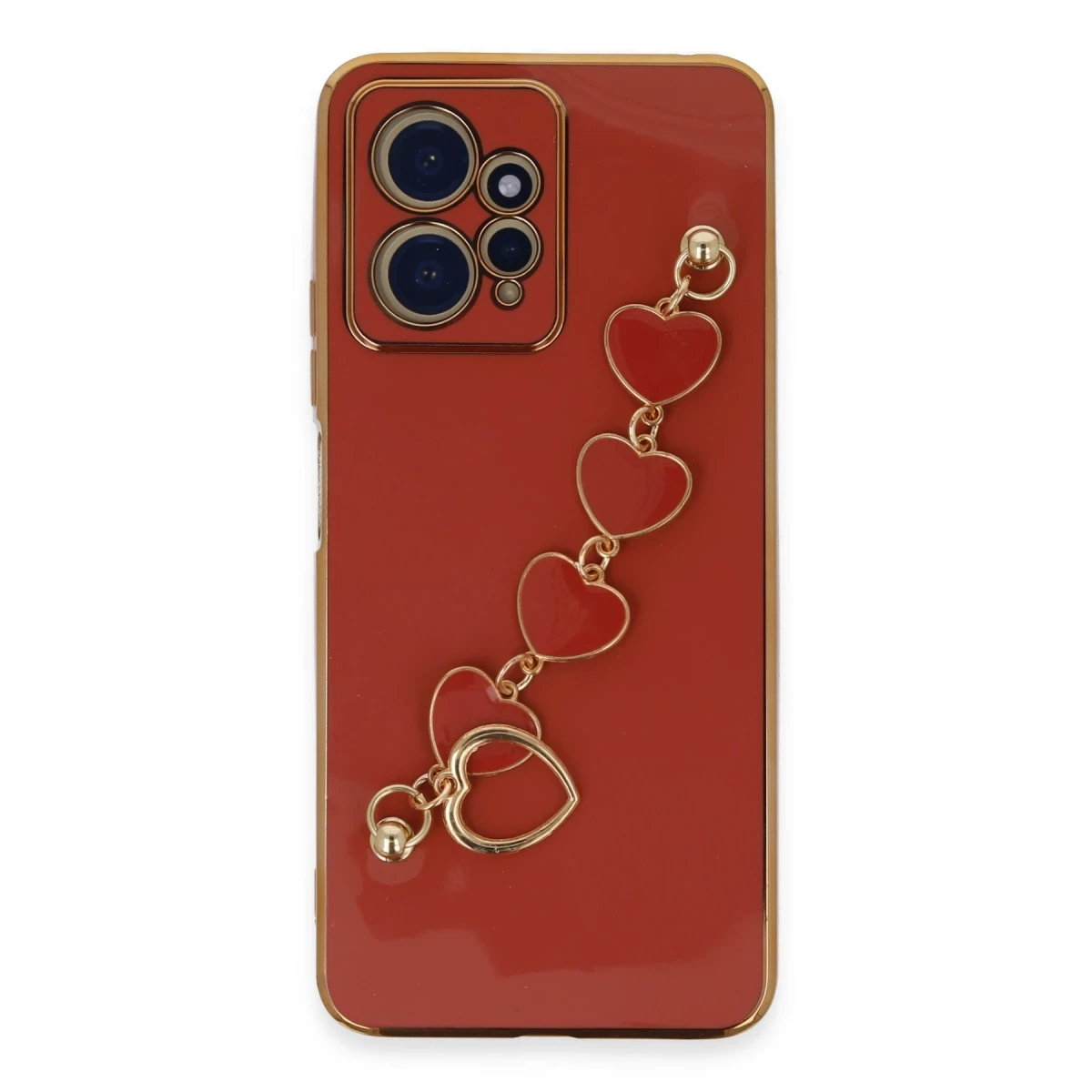 Xiaomi Redmi Note 12 4G Kılıf Esila Silikon - Kırmızı