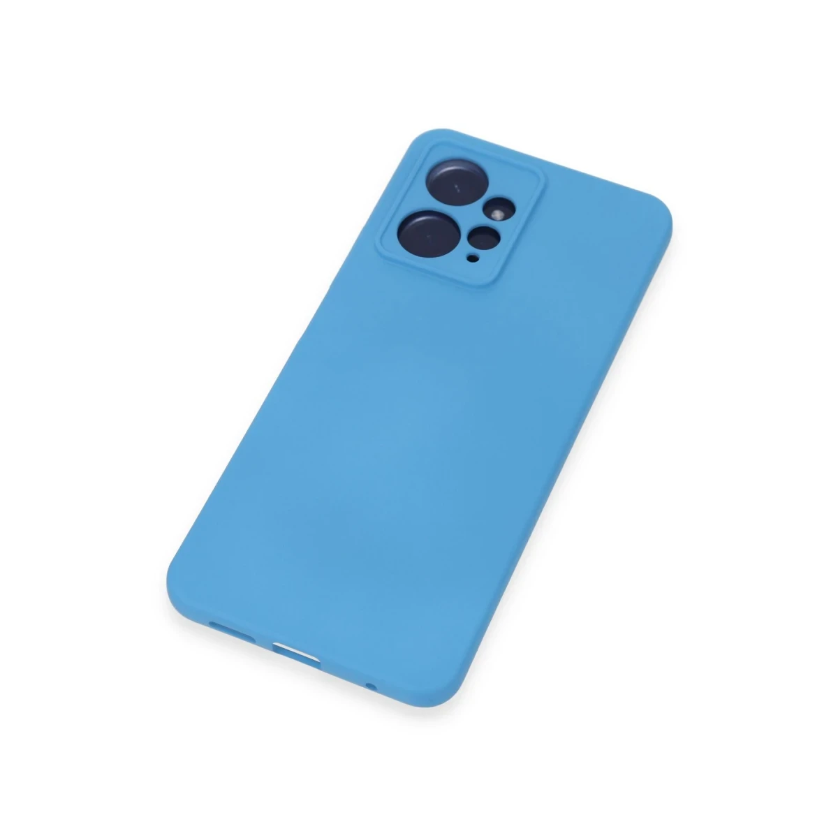 Xiaomi Redmi Note 12 4G Kılıf Nano içi Kadife Silikon - Mavi