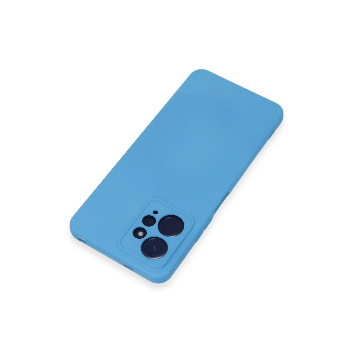 Xiaomi Redmi Note 12 4G Kılıf Nano içi Kadife Silikon - Mavi