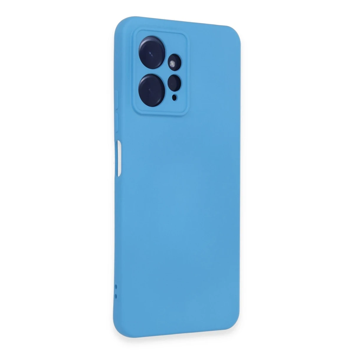 Xiaomi Redmi Note 12 4G Kılıf Nano içi Kadife Silikon - Mavi