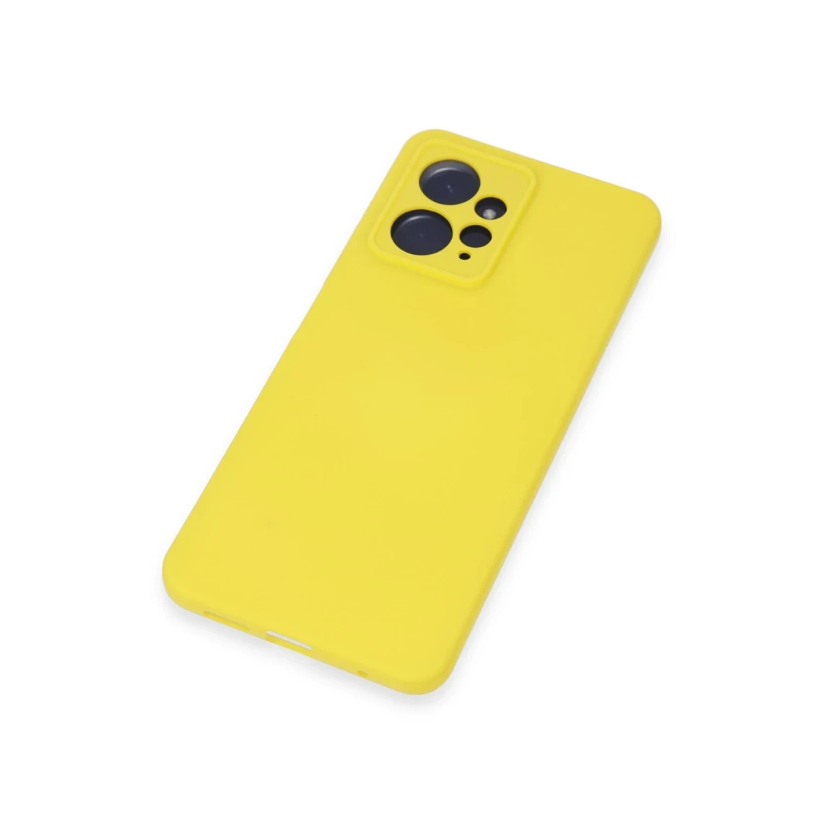 Xiaomi Redmi Note 12 4G Kılıf Nano içi Kadife Silikon - Sarı