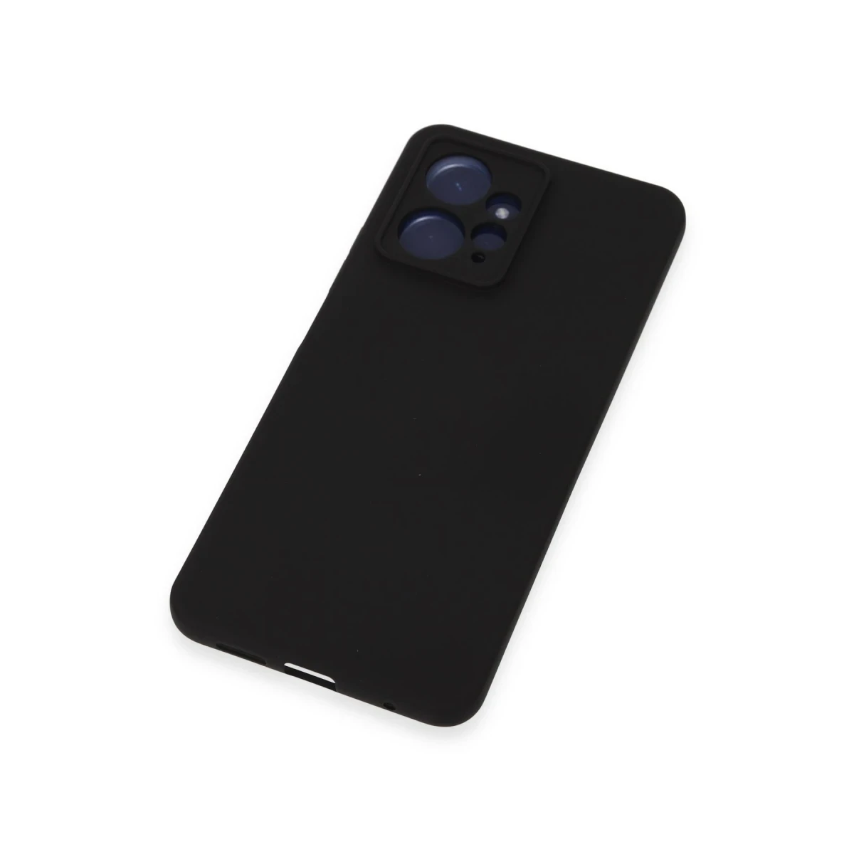 Xiaomi Redmi Note 12 4G Kılıf Nano içi Kadife Silikon - Siyah