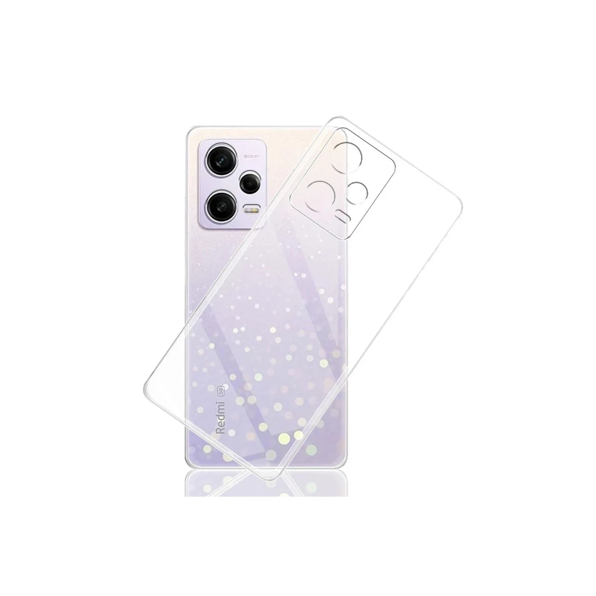 Xiaomi Redmi Note 12 5G Kılıf Lüx Şeffaf Silikon