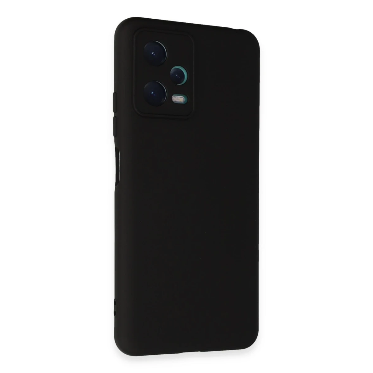 Xiaomi Redmi Note 12 5G Kılıf Nano içi Kadife Silikon - Siyah