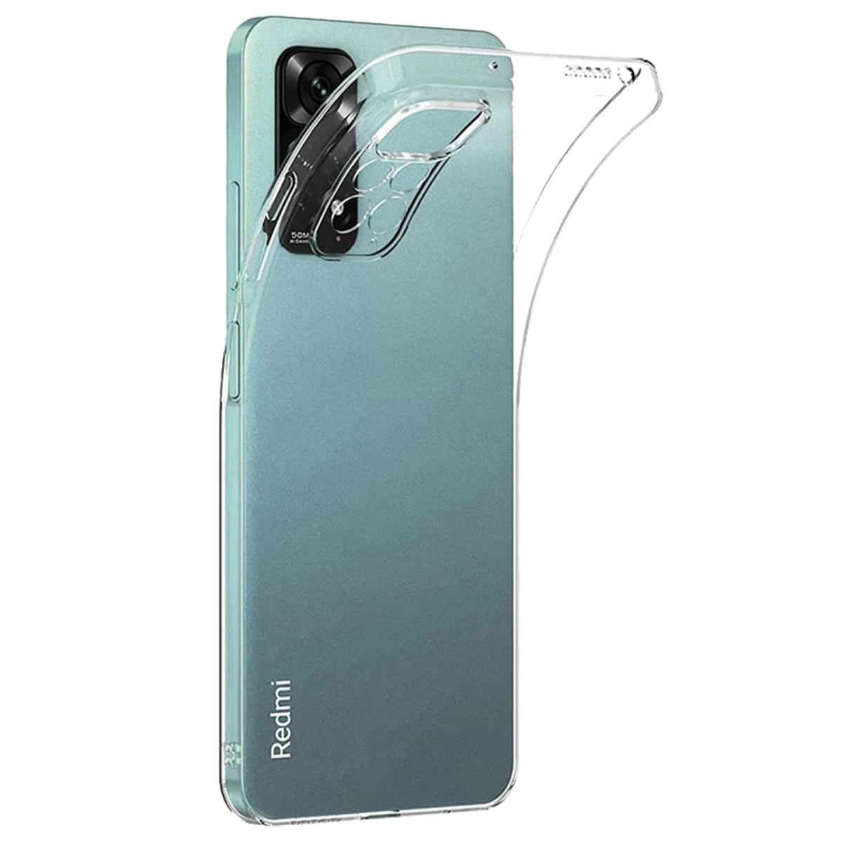 Xiaomi Redmi Note 12 Pro 4G Kılıf Lüx Şeffaf Silikon