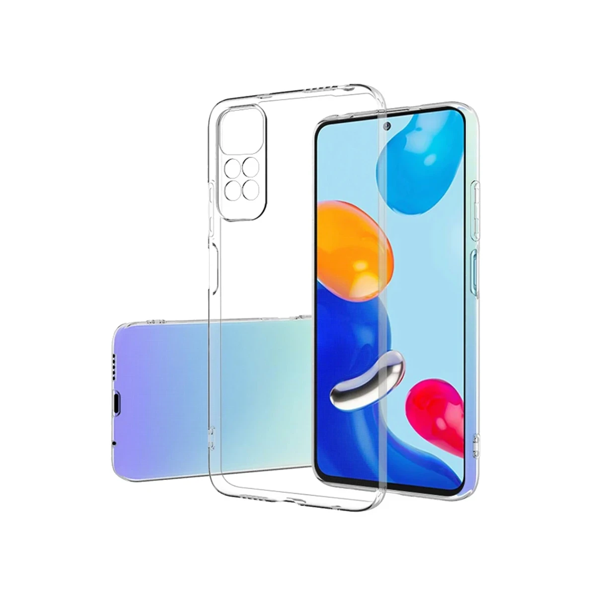Xiaomi Redmi Note 12 Pro 4G Kılıf Lüx Şeffaf Silikon