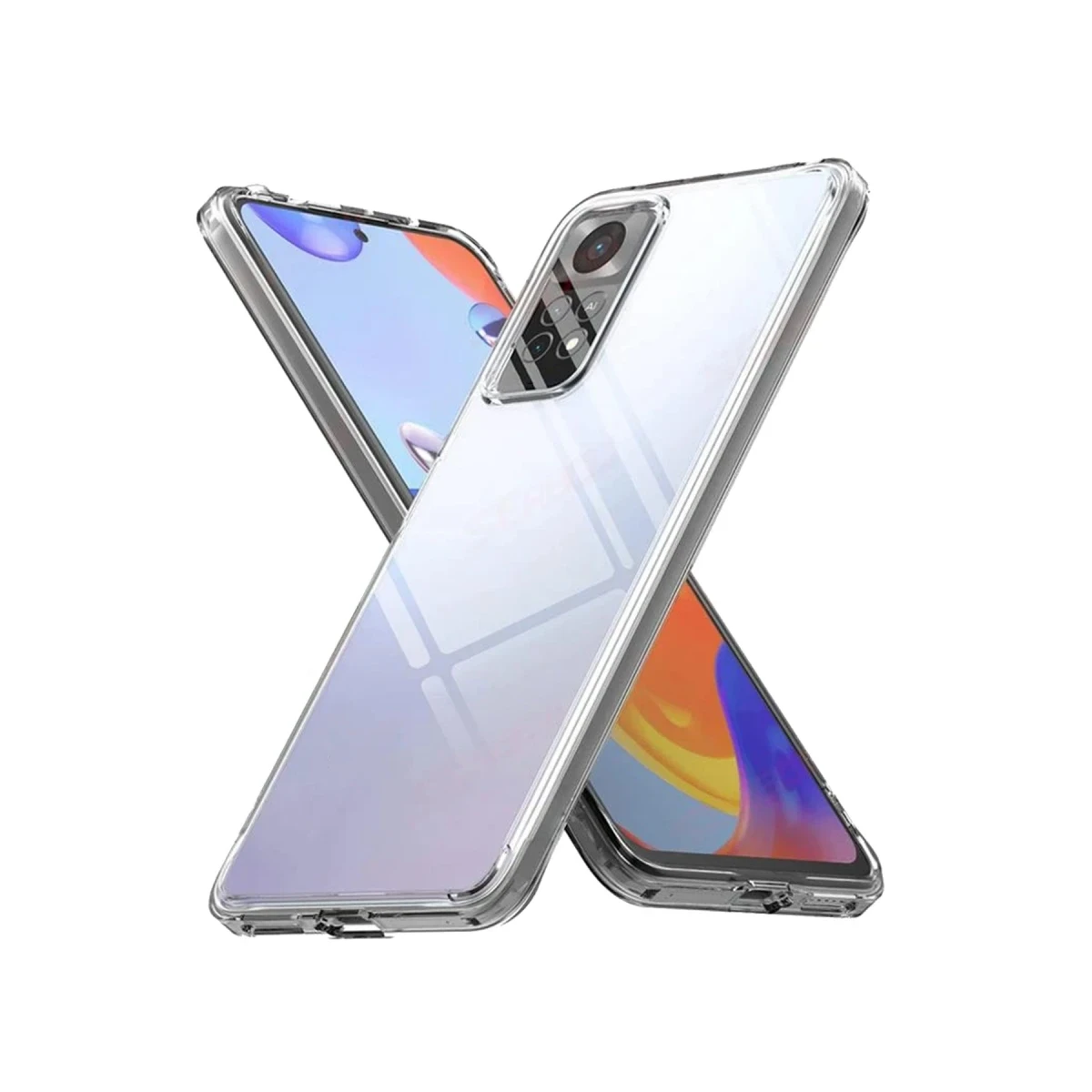 Xiaomi Redmi Note 12 Pro 4G Kılıf Lüx Şeffaf Silikon