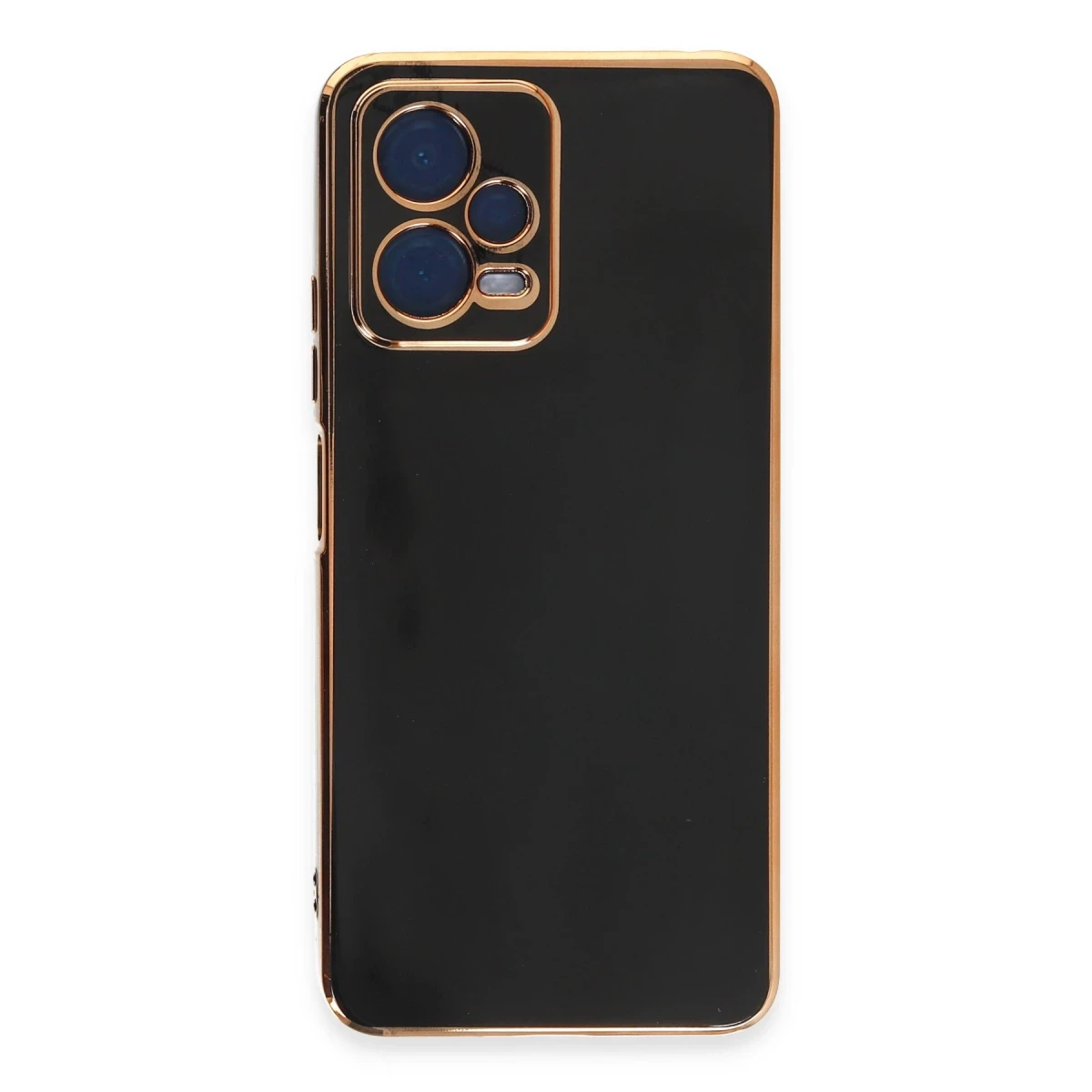 Xiaomi Redmi Note 12 Pro 5G Kılıf Volet Silikon - Siyah