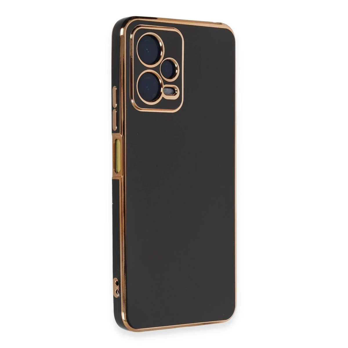 Xiaomi Redmi Note 12 Pro 5G Kılıf Volet Silikon - Siyah