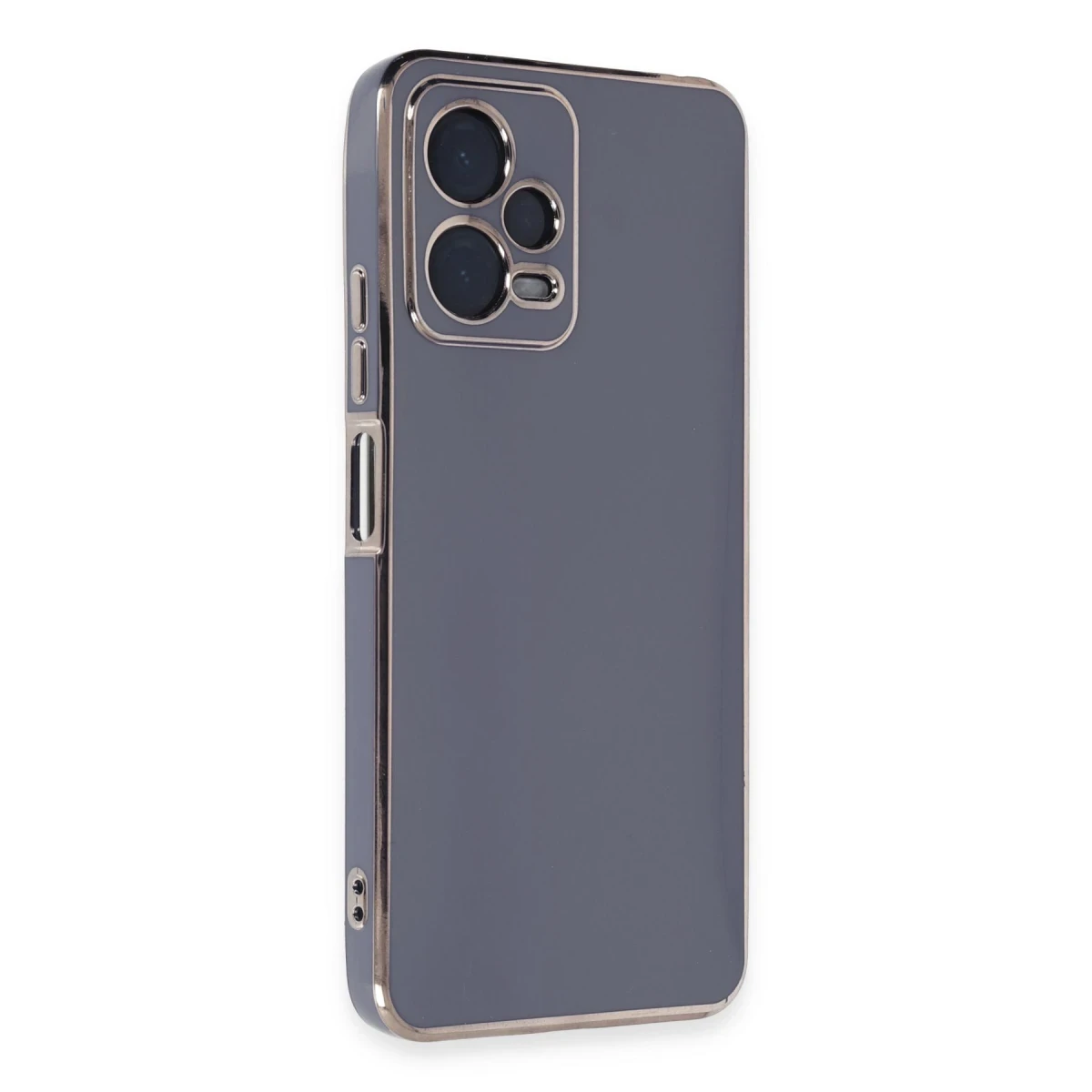 Xiaomi Redmi Note 12 Pro Plus Kılıf Volet Silikon - Mavi