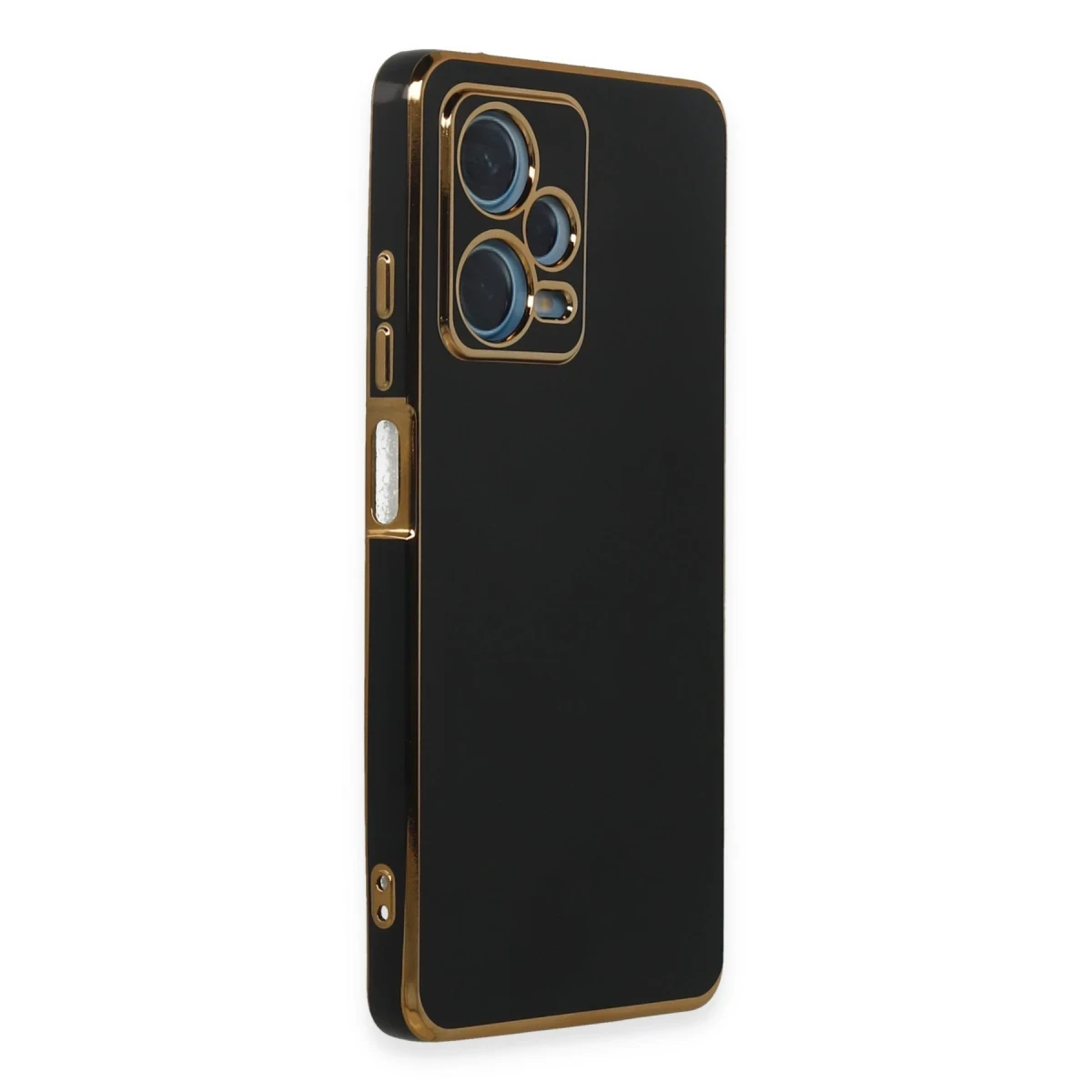 Xiaomi Redmi Note 12 Pro Plus Kılıf Volet Silikon - Siyah