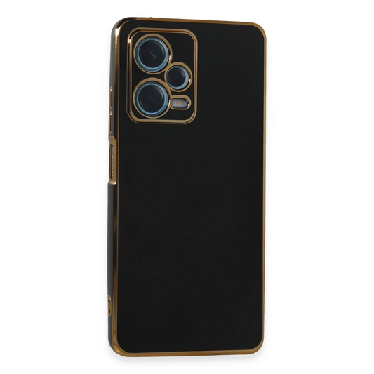 Xiaomi Redmi Note 12 Pro Plus Kılıf Volet Silikon - Siyah