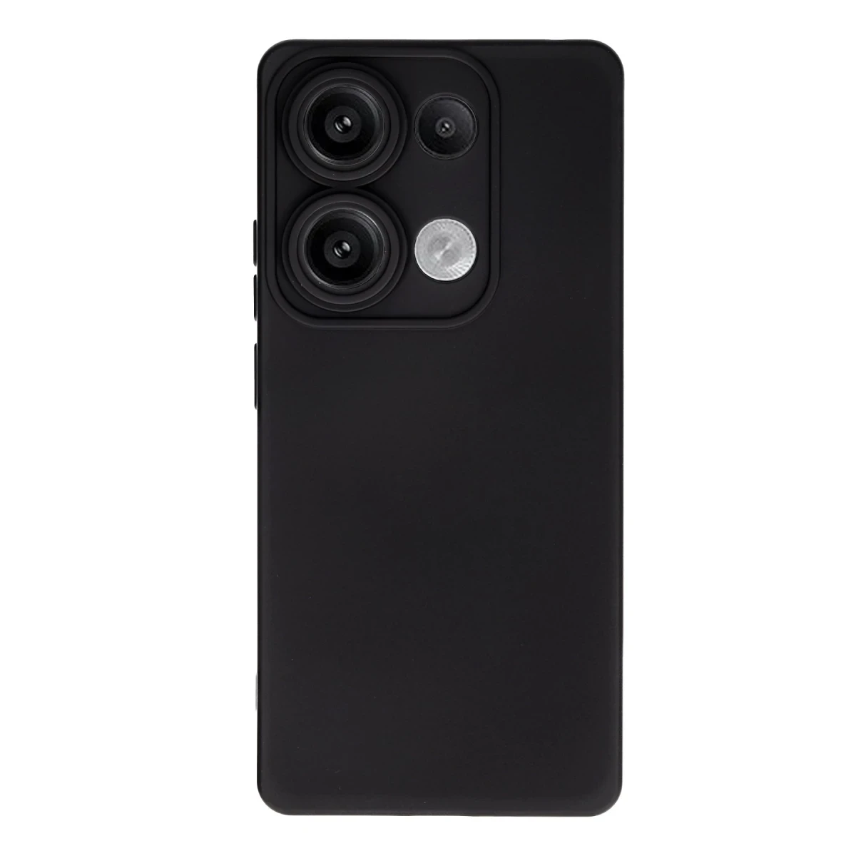 Xiaomi Redmi Note 13 4G Kılıf Nano içi Kadife Silikon - Siyah