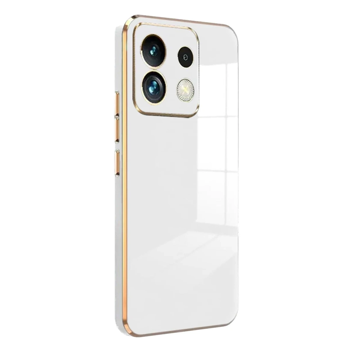 Xiaomi Redmi Note 13 4G Kılıf Volet Silikon - Beyaz