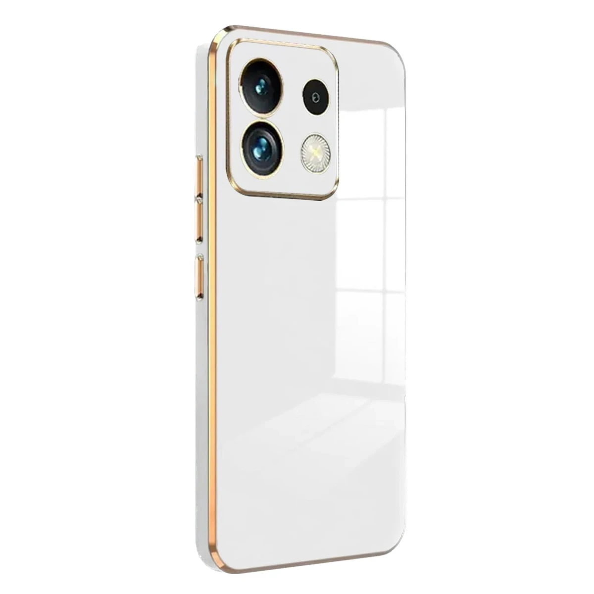 Xiaomi Redmi Note 13 5G Kılıf Volet Silikon - Beyaz