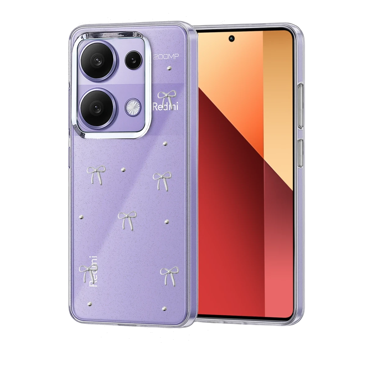 Xiaomi Redmi Note 13 Pro 4G Fiyonk Desenli Kapak - Desen 1