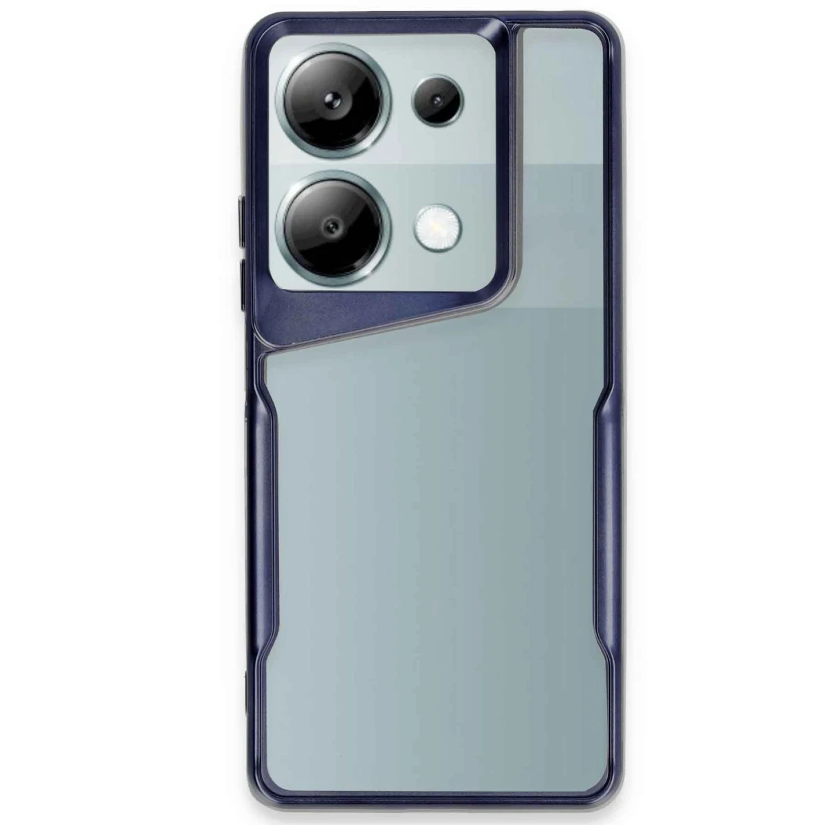 Xiaomi Redmi Note 13 Pro 4G Kılıf Boyi Silikon Kapak - Lacivert
