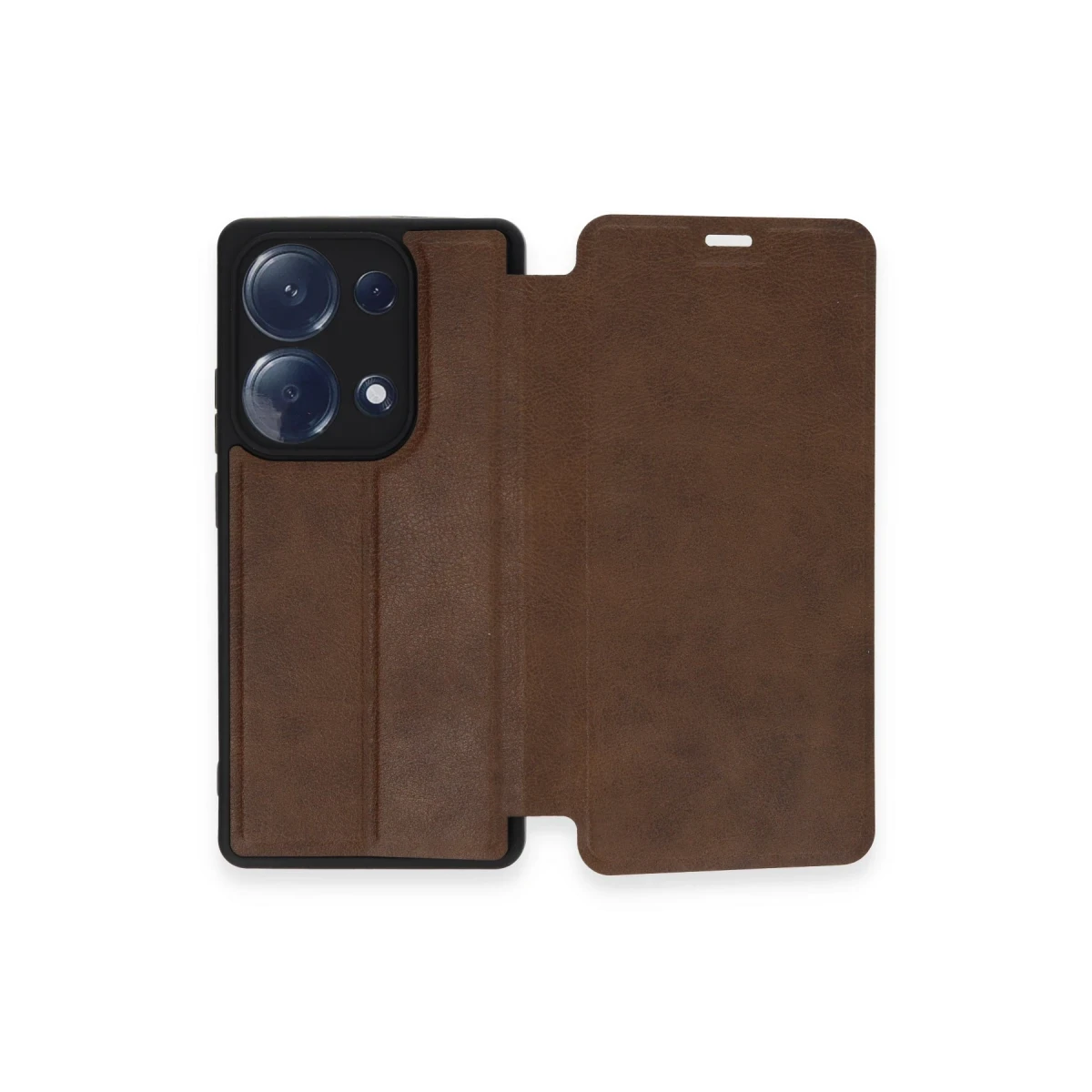 Xiaomi Redmi Note 13 Pro 4G Kılıf Flip Cover - Taba