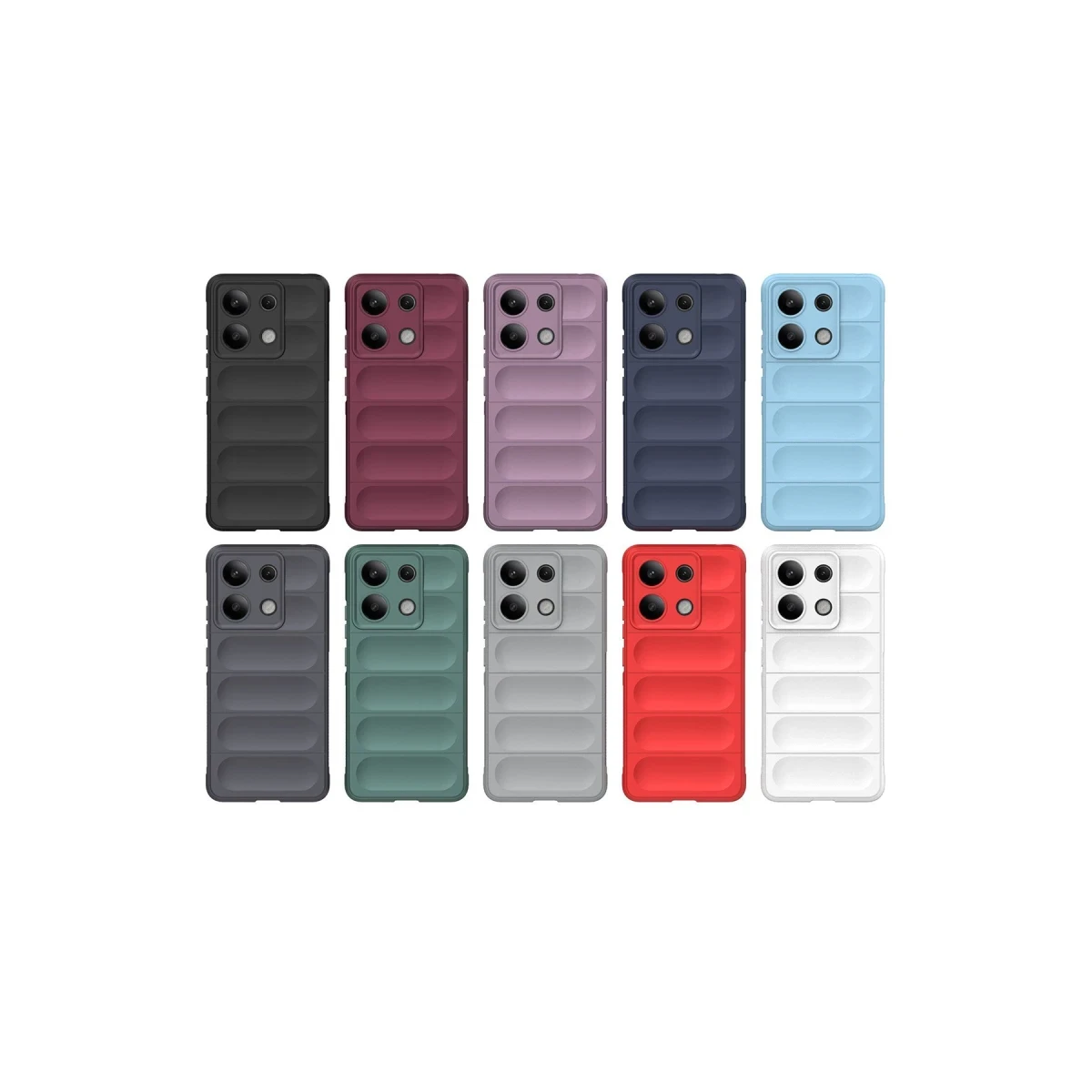Xiaomi Redmi Note 13 Pro 4G Kılıf Optimum Silikon - Siyah