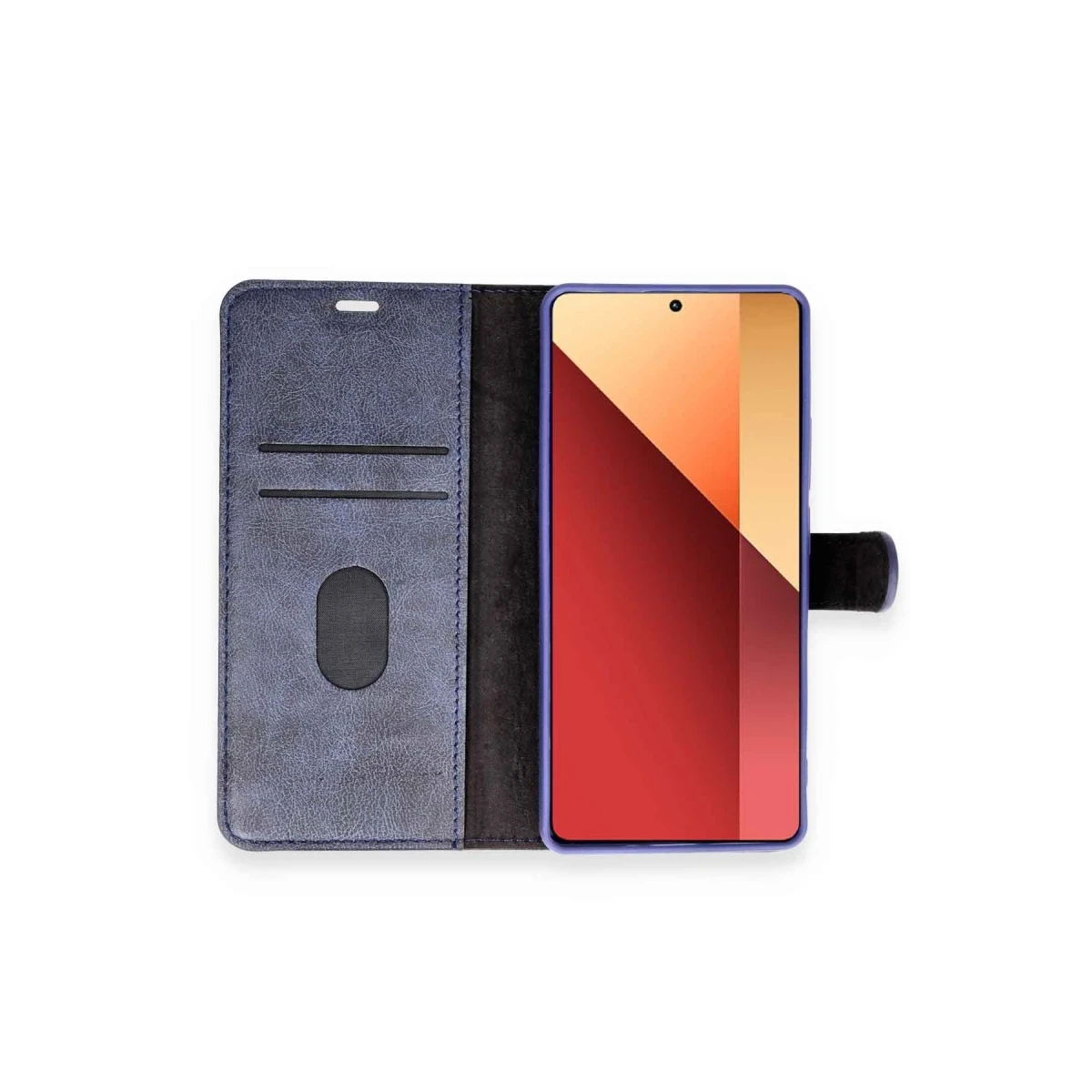 Xiaomi Redmi Note 13 Pro 4G Kılıf Trend S Plus Kapaklı Kılıf - Yeşil