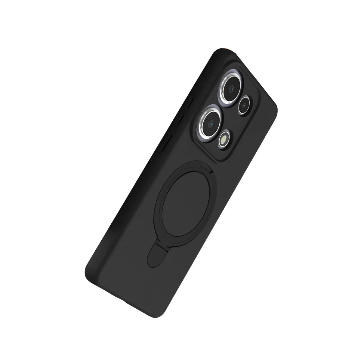 Xiaomi Redmi Note 13 Pro 4G Regal Magsafe Standlı Kapak - Siyah