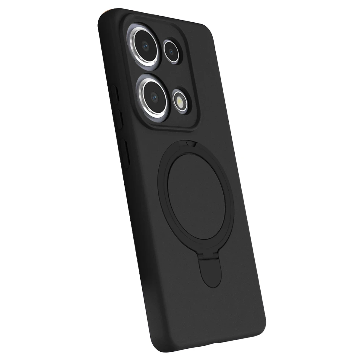 Xiaomi Redmi Note 13 Pro 4G Regal Magsafe Standlı Kapak - Siyah