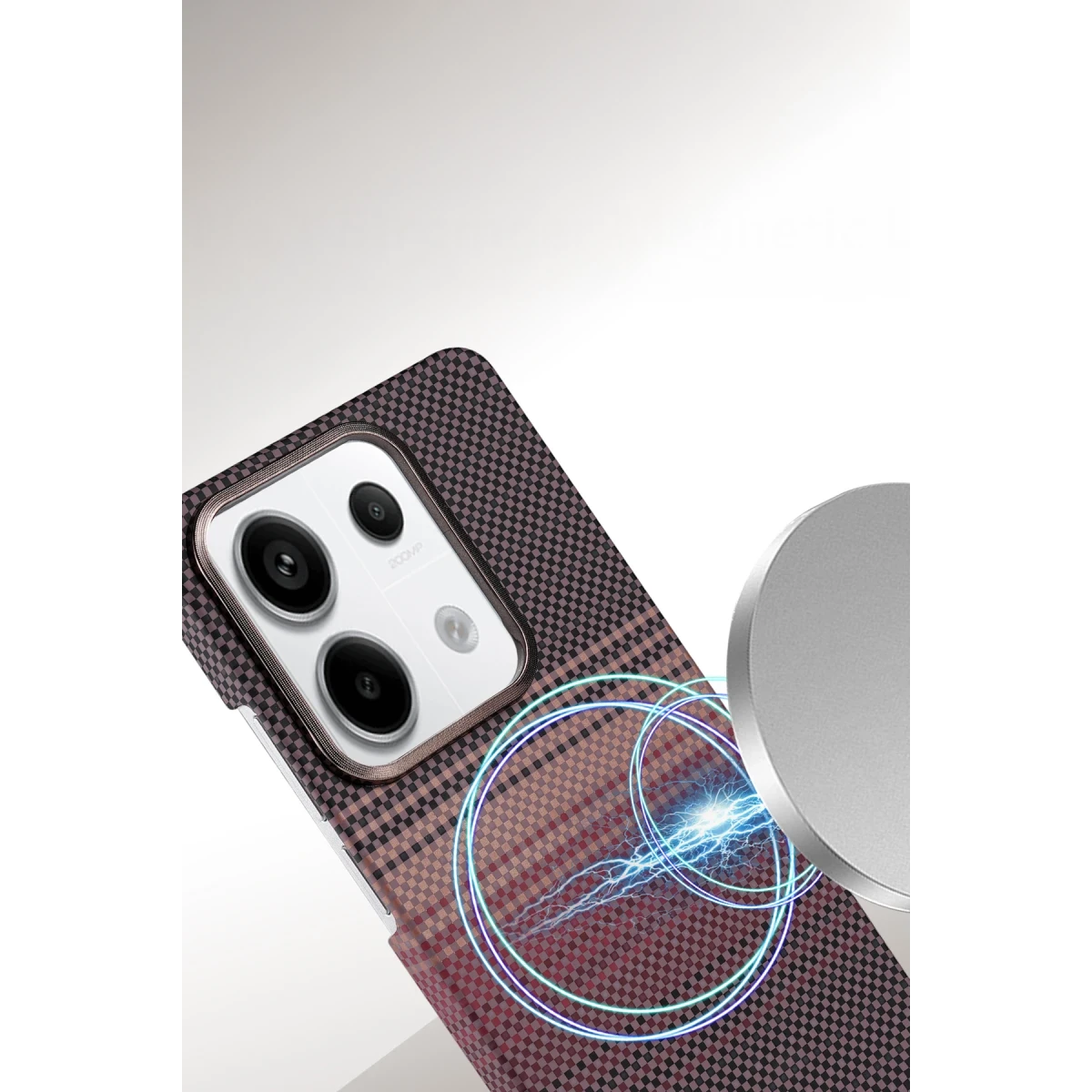 Xiaomi Redmi Note 13 Pro 4G Vega Magsafe Kapak - Siyah