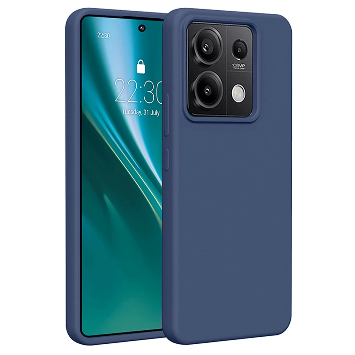 Xiaomi Redmi Note 13 Pro 5G Kılıf First Silikon - Lacivert