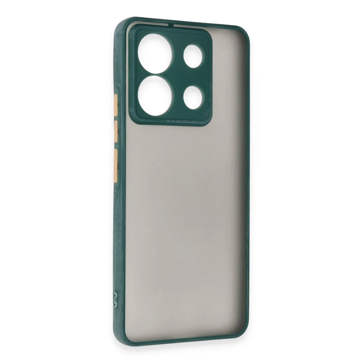 Xiaomi Redmi Note 13 Pro 5G Kılıf Montreal Silikon Kapak - Yeşil