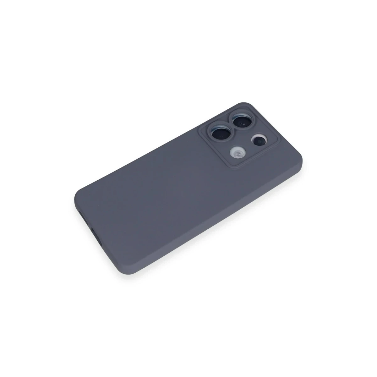 Xiaomi Redmi Note 13 Pro 5G Kılıf Nano içi Kadife Silikon - Gri