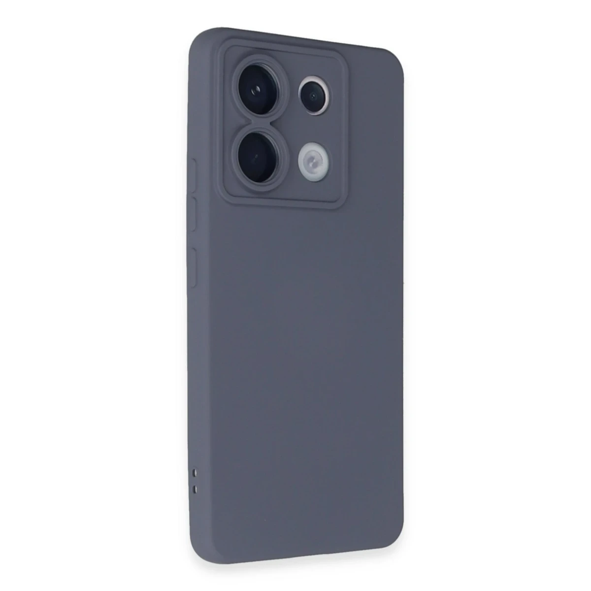 Xiaomi Redmi Note 13 Pro 5G Kılıf Nano içi Kadife Silikon - Gri