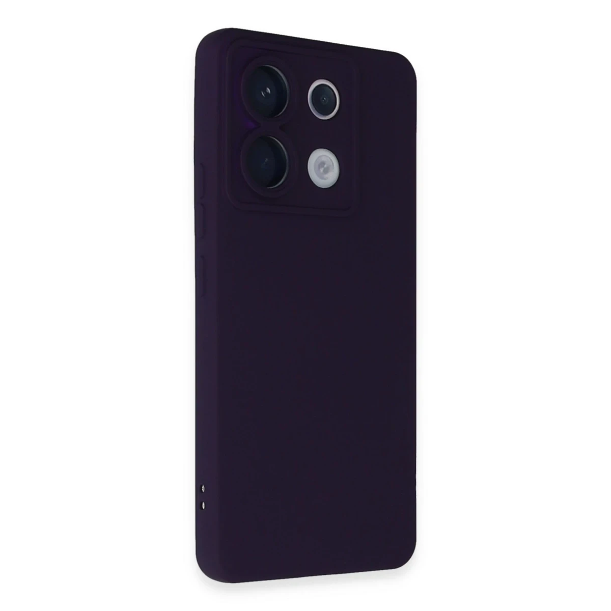 Xiaomi Redmi Note 13 Pro 5G Kılıf Nano içi Kadife Silikon - Mor